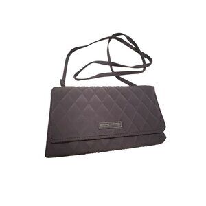 Vera Bradley Quilted Crossbody Wallet Purse With Multiple Card Slots & ID Window